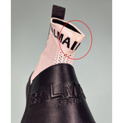 Balmain Logo Socks Sneakers