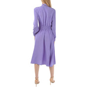 Prada Tie Neck Silk Dress