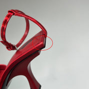 The Attico Mismatch Leather Sandals