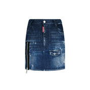 Dsquared2 Denim Mini Skirt