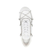 GCDS Crystal-Embellished Sneakers