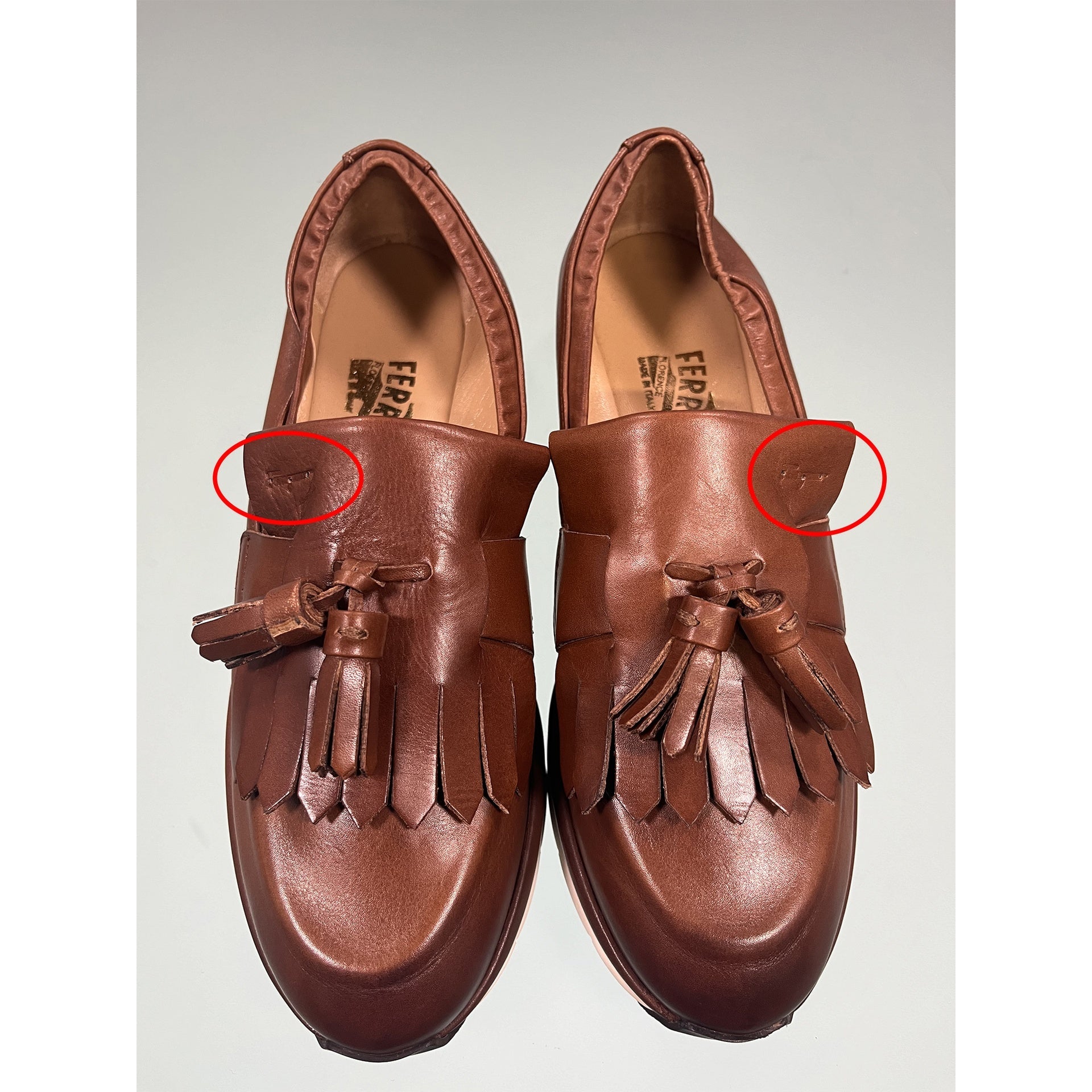 Salvatore Ferragamo Leather Loafers