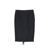 Brunello Cucinelli Wool Striped Skirt