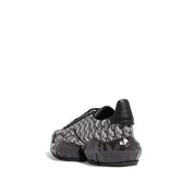 Jimmy Choo Diamond Monogram Glitter Sneakers