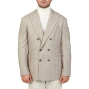 Brunello Cucinelli Double-Breasted Wool Jacket