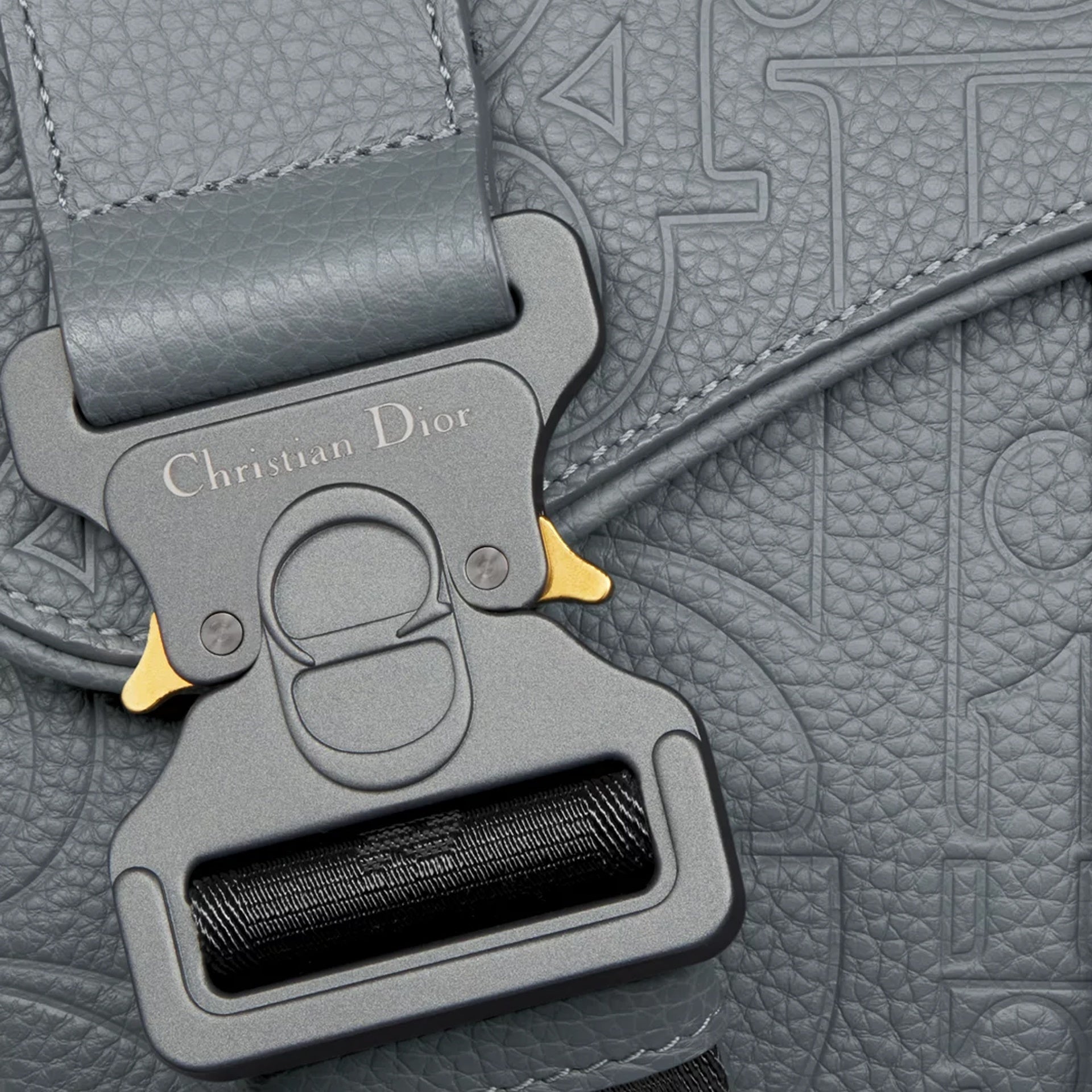 Dior Leather Saddle Bag