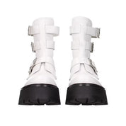 Alexander Mcqueen Leather Ankle Boots