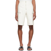 Jil Sander Coated Linen Cargo Shorts