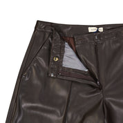 Blanca Vita Faux Leather Shorts