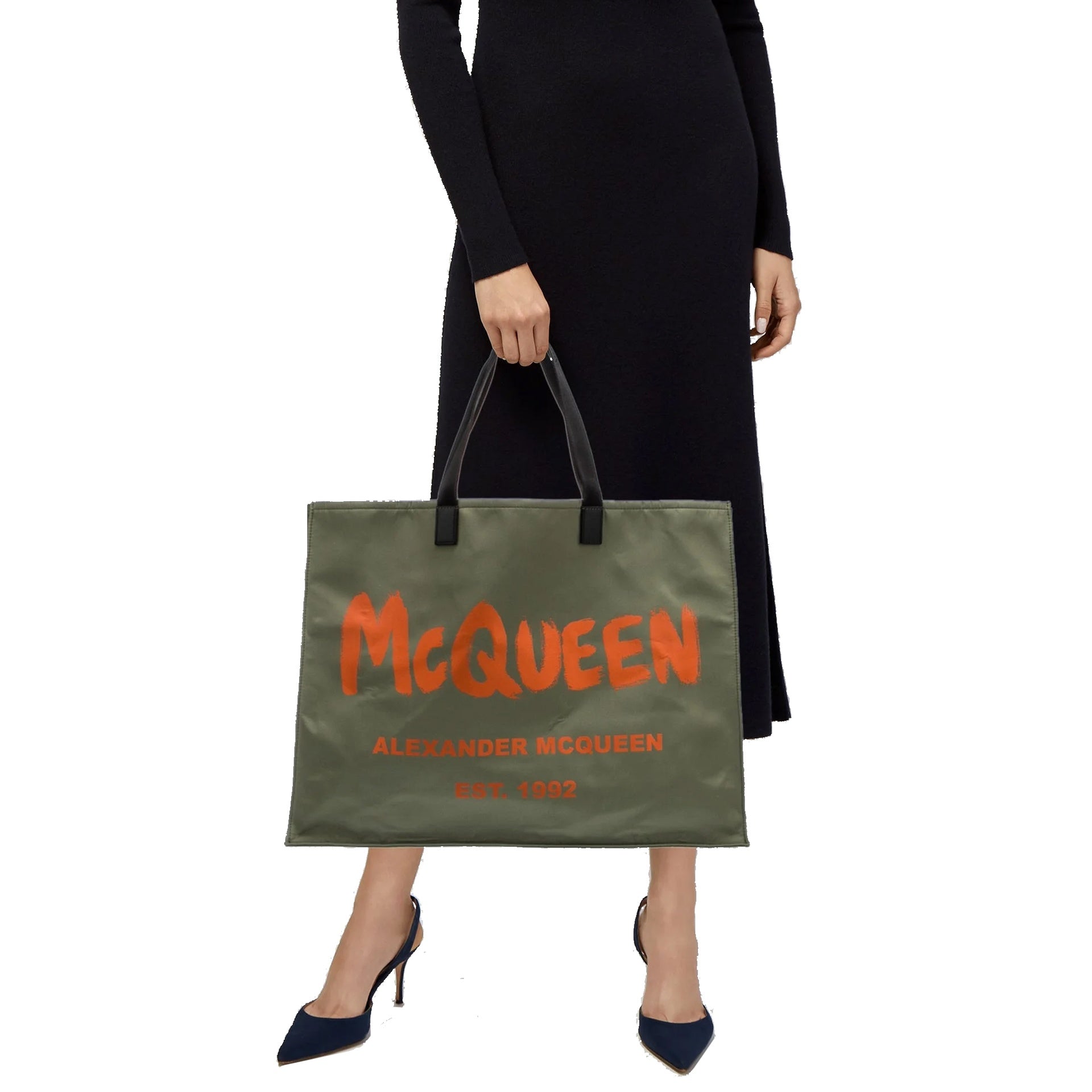 Alexander McQueen Logo Tote Bag