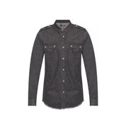 Balmain Cotton Denim Shirt