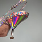 Alexander McQueen Punk Studs Slingback Pumps