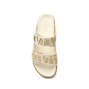 Valentino Garavani Toile Iconographe Flat Sandals