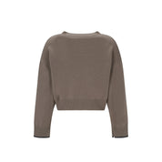 Brunello Cucinelli Cashmere Sweater - WOMEN CLOTHING - BRUNELLO CUCINELLI - Tluxy New
