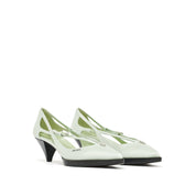 Prada Satin Cut-Out Pumps