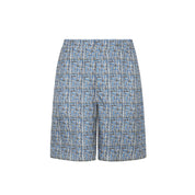 Fendi Printed Silk Shorts
