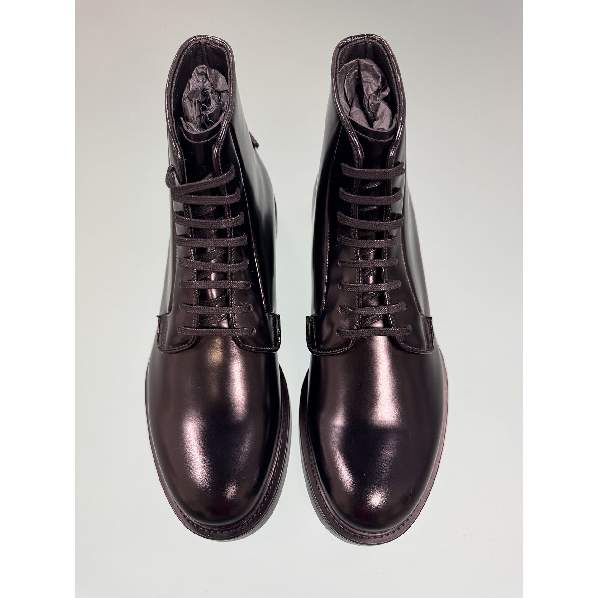 Prada Leather Ankle Boots