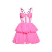 19:13 Dresscode Tulle Mini Dress