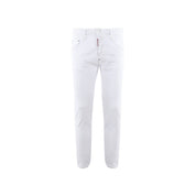 Dsquared2 White Bull Cotton Denim Jeans