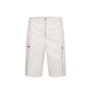 Jil Sander Coated Linen Cargo Shorts