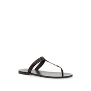 Saint Laurent Cassandre 05 Flat Sandals